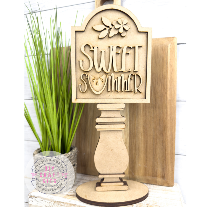 Sweet Summer Insert for Spindle Base