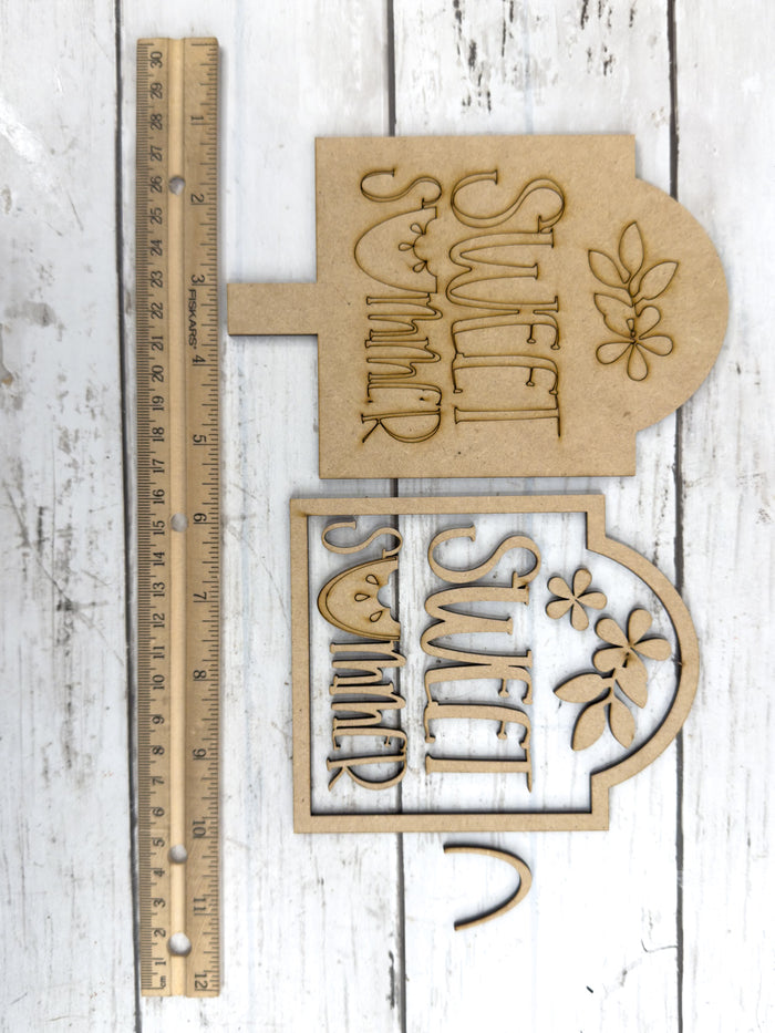 Sweet Summer Insert for Spindle Base