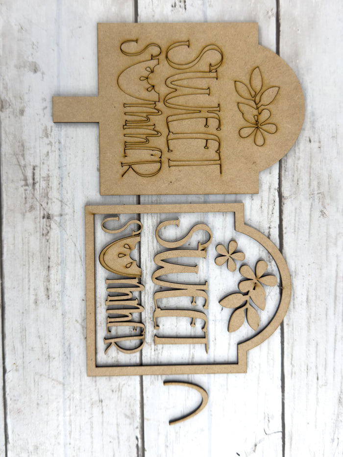 Sweet Summer Insert for Spindle Base