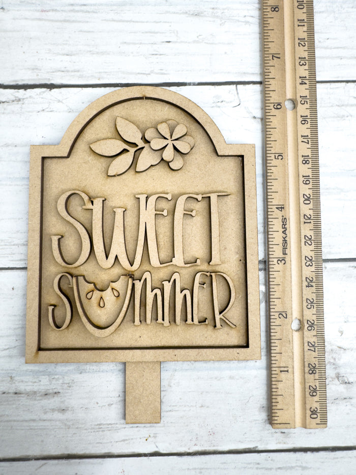 Sweet Summer Insert for Spindle Base