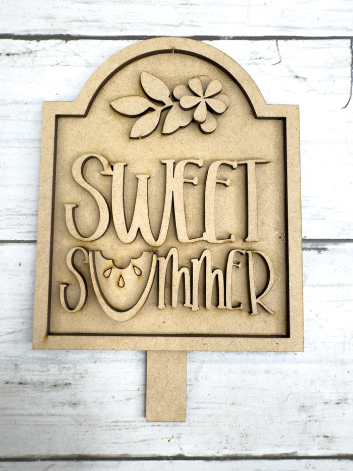 Sweet Summer Insert for Spindle Base