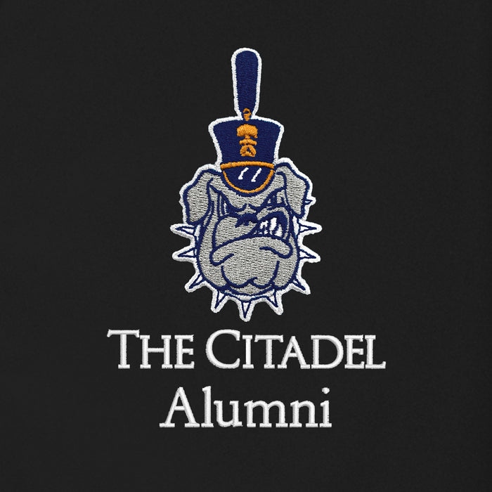 The Citadel, Alumni Spike, Soft Shell Bomber Jacket- Black