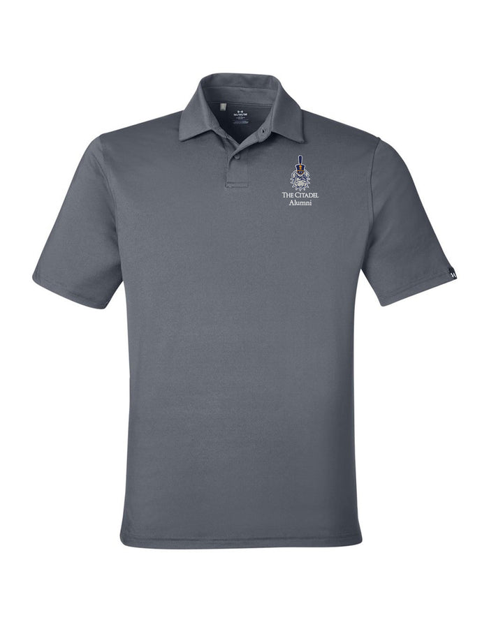 The Citadel Alumni, Spike,  Under Armour Recycled Polo - Grey