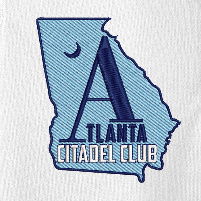 The Citadel, Atlanta Citadel Club, Nike Dri-FIT Micro Pique 2.0 Pocket Polo -  White