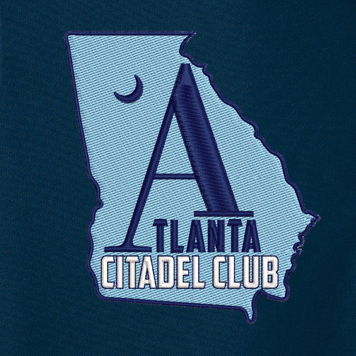 The Citadel, Atlanta Citadel Club, Nike Dri-FIT Micro Pique 2.0 Pocket Polo - Navy