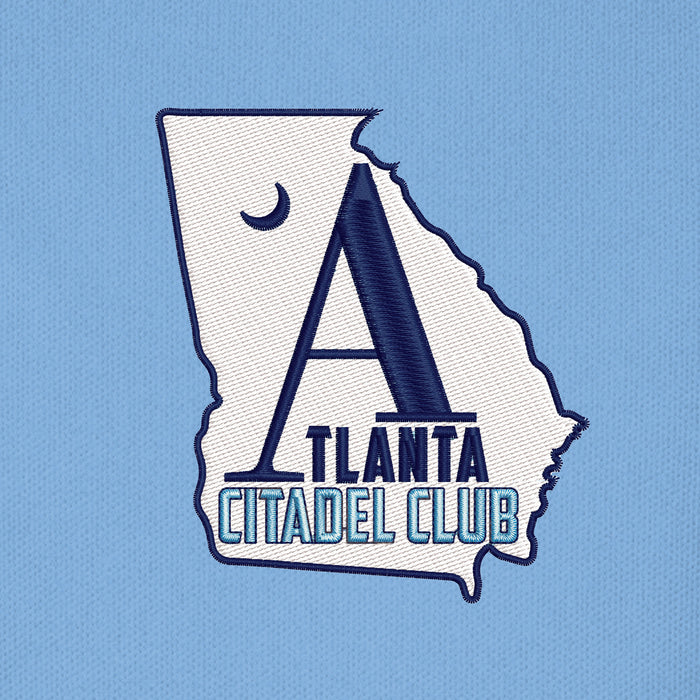 The Citadel, Atlanta Citadel Club Ladies Dry Zone® UV Micro-Mesh Polo- Carolina Blue