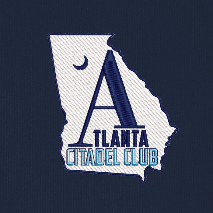 The Citadel, Atlanta Citadel Club Ladies Dry Zone® UV Micro-Mesh Polo- Navy