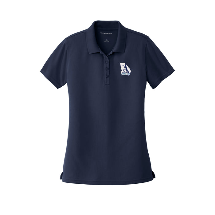 The Citadel, Atlanta Citadel Club Ladies Dry Zone® UV Micro-Mesh Polo- Navy