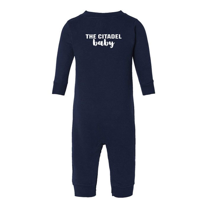 The Citadel Baby, Infant Fleece One-Piece - Navy
