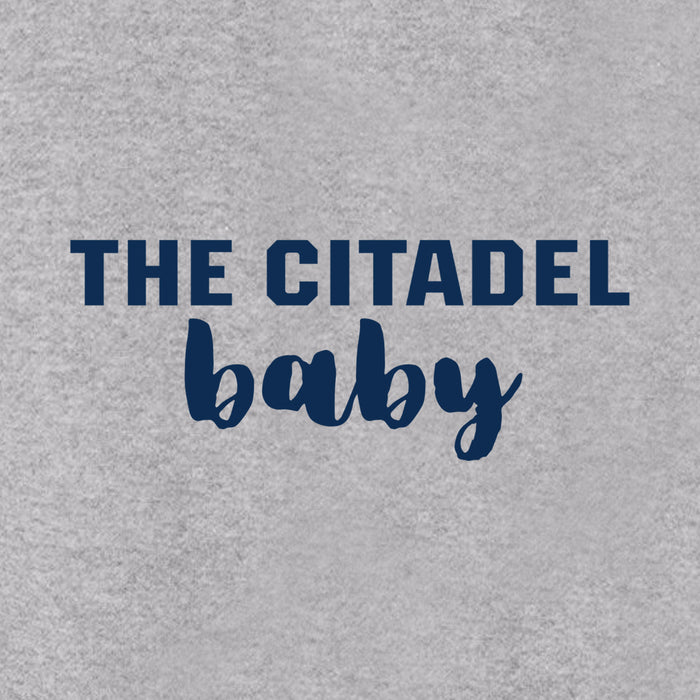 The Citadel Baby, Infant Fleece One-Piece - Gray