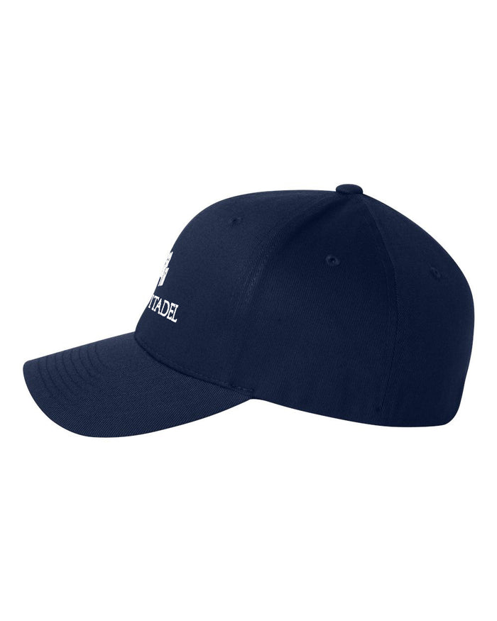 The Citadel, Barracks, Flexfit - Cotton Blend Cap Navy