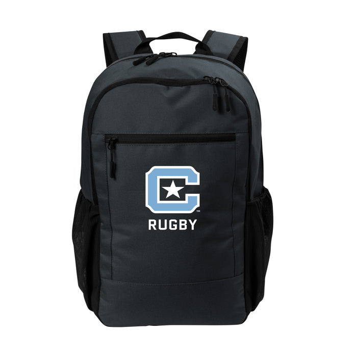 The Citadel, Block C, Club Sports - Rugby, Port Authority® Daily Commute Backpack - Grey