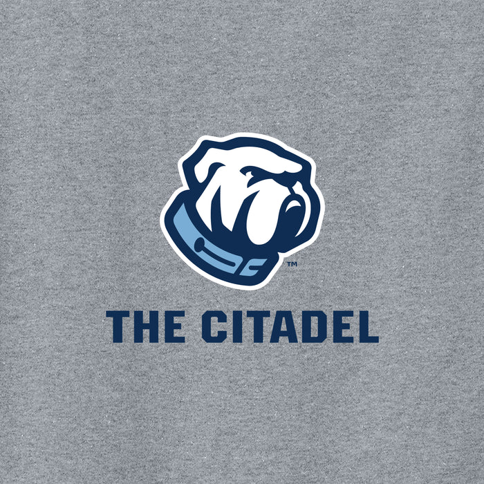 The Citadel Bulldog, Youth Heavy Cotton™ 100% Cotton T-Shirt - Gray