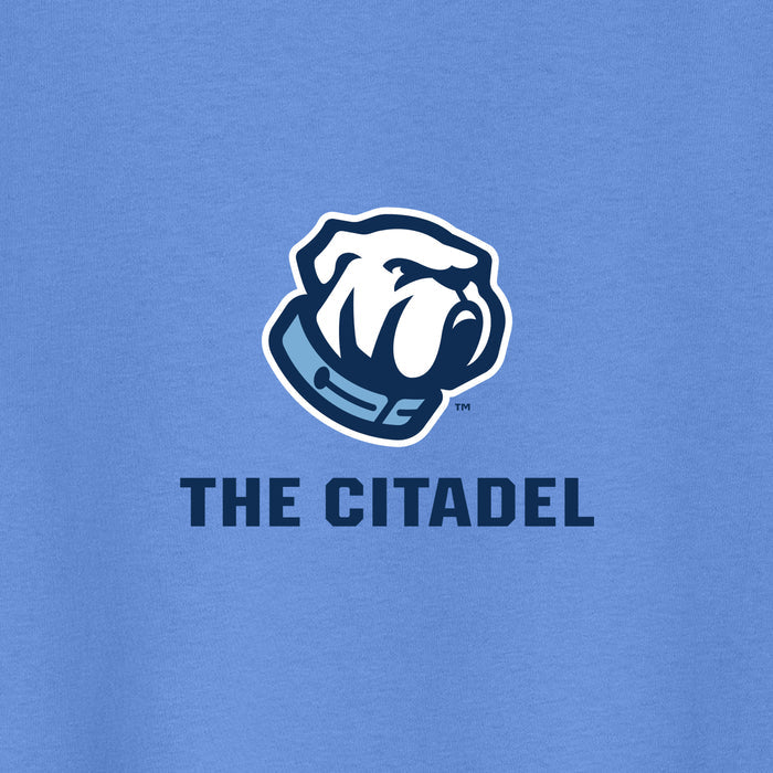 The Citadel Bulldog, Youth Heavy Cotton™ 100% Cotton T-Shirt - Carolina Blue