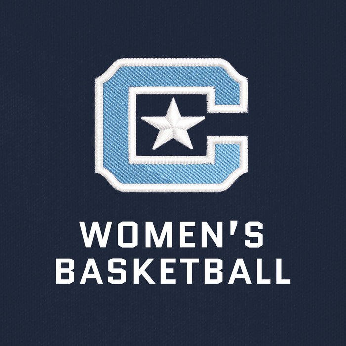 The Citadel C, Club Sports - Women's Basketball, Ladies UV Micro-Mesh Polo- Navy