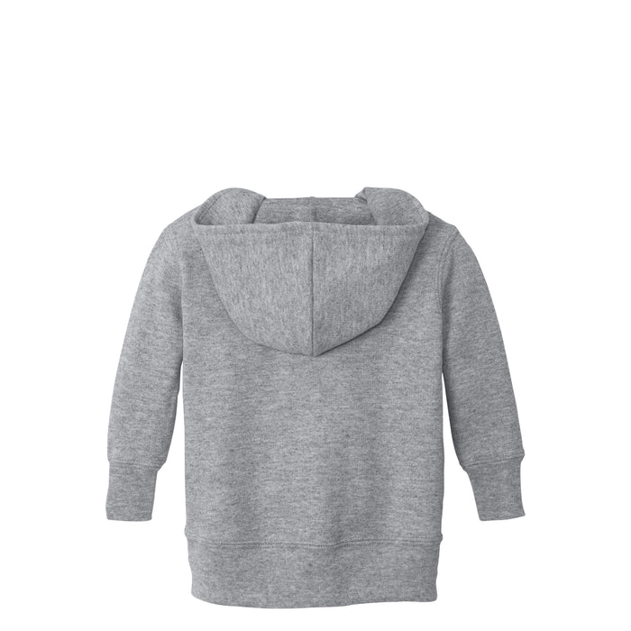 The Citadel, C Spike, Port & Co™ Infant Core Fleece Full-Zip Hooded Sweatshirt - Gray