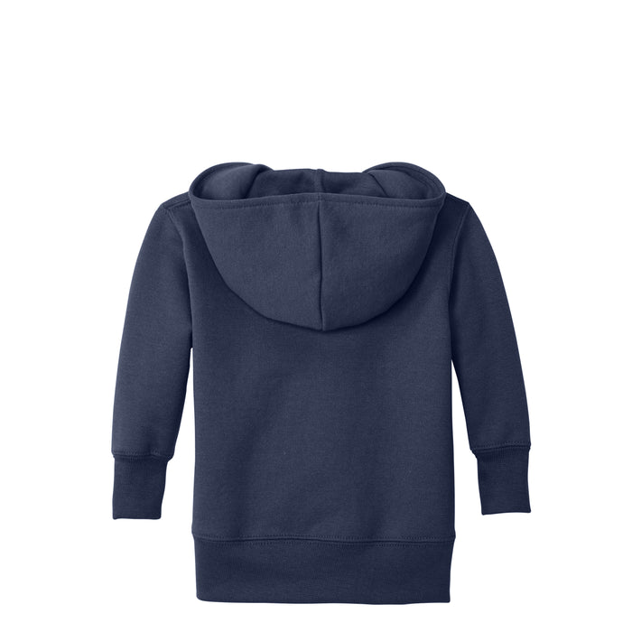 The Citadel, C Spike, Port & Co™ Infant Core Fleece Full-Zip Hooded Sweatshirt - Navy