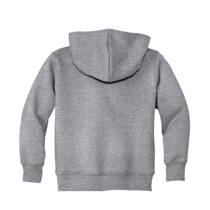 The Citadel, C Spike, Port & Co™ Toddler Core Fleece Pullover Hooded Sweatshirt - Gray