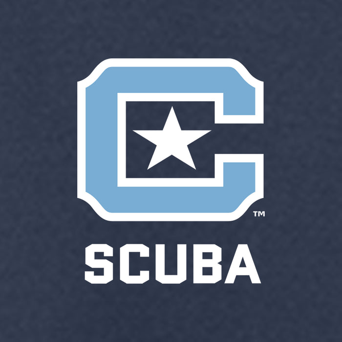 The Citadel, C Star, Club Sports - Scuba,  Heavy Blend™ Hooded Sweatshirt - Navy