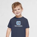 The Citadel, C Star, Toddler Fine Jersey Tee - Navy