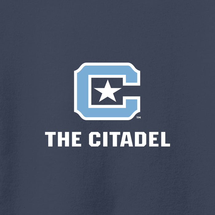 The Citadel, C Star, Toddler Fine Jersey Tee - Navy