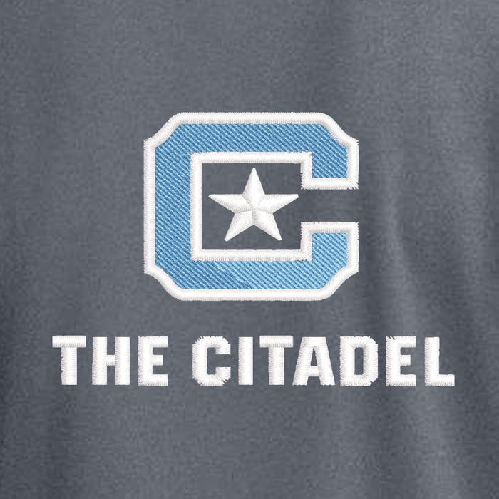 The Citadel, C Star, Under Armour Recycled Polo - Grey