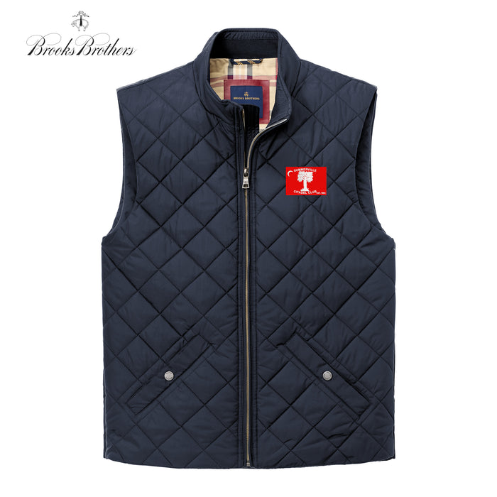 The Citadel, Citadel Club, Summerville, Brooks Brothers® Quilted Vest - Navy