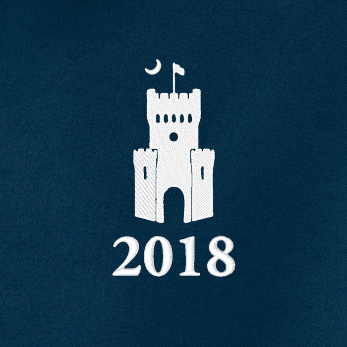 The Citadel, Class Of 2018, Barracks, Nike Ladies Dri-FIT Micro Pique 2.0 Polo- Navy
