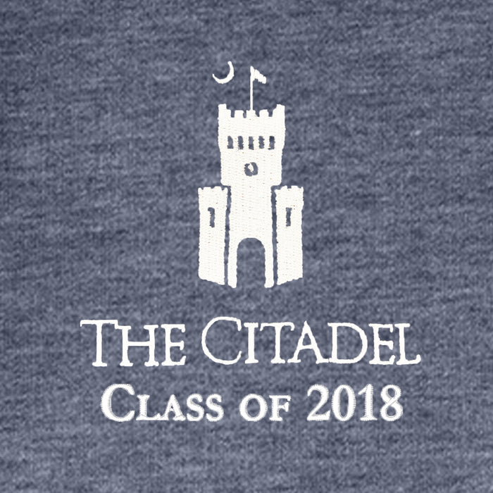 The Citadel, Class of 2018, Barracks, Ladies Fleece Full-Zip Hooded Jacket
