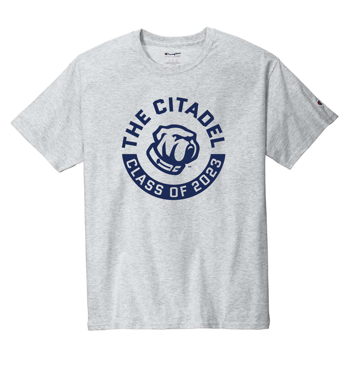 Class of 2023 Bulldog Champion Jersey Tee-Ash