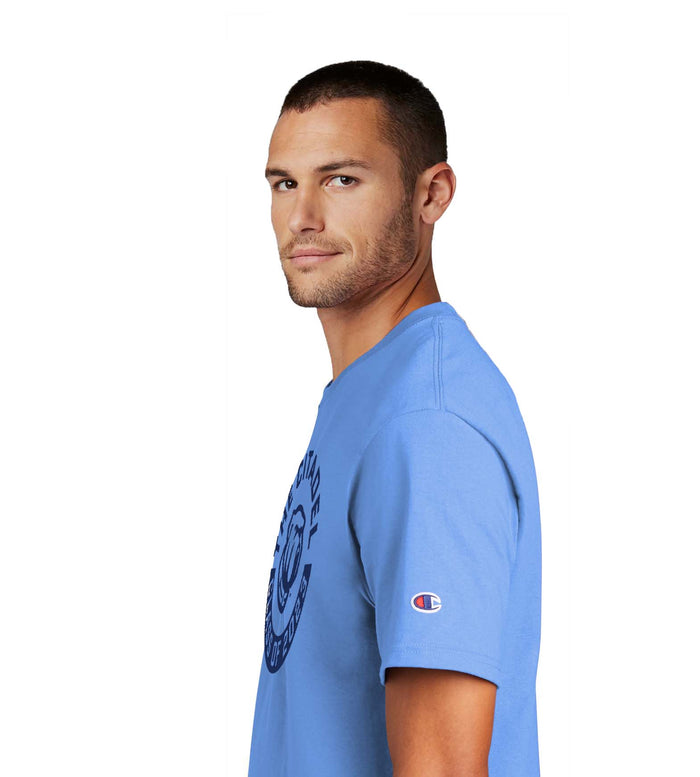 Class of 2023 Bulldog Champion Jersey Tee-Carolina Blue