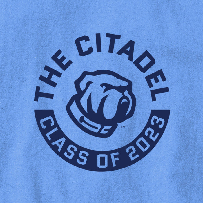 Class of 2023 Bulldog Champion Jersey Tee-Carolina Blue