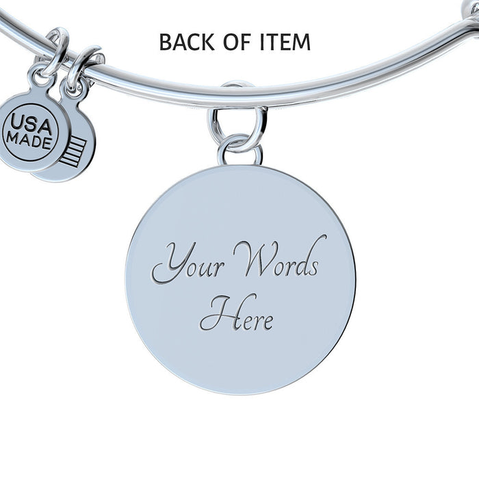 The Citadel, Class of  YOUR YEAR,Optional engraveable Ring Bezel Pendant Bracelet