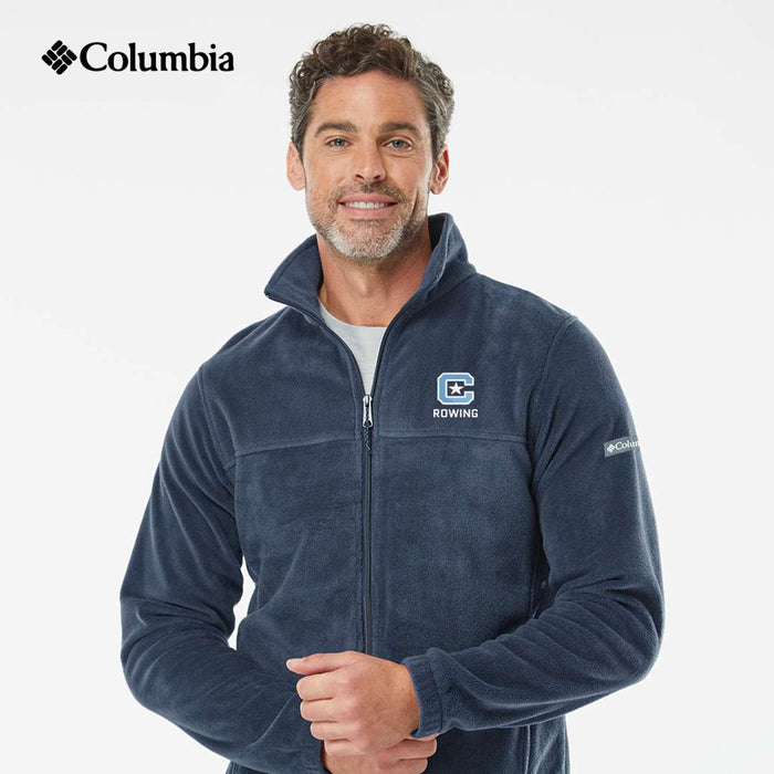 The Citadel, Club Sport - Rowing, Columbia - Men Steens Mountain™ Full Zip 2.0 Jacket - Navy
