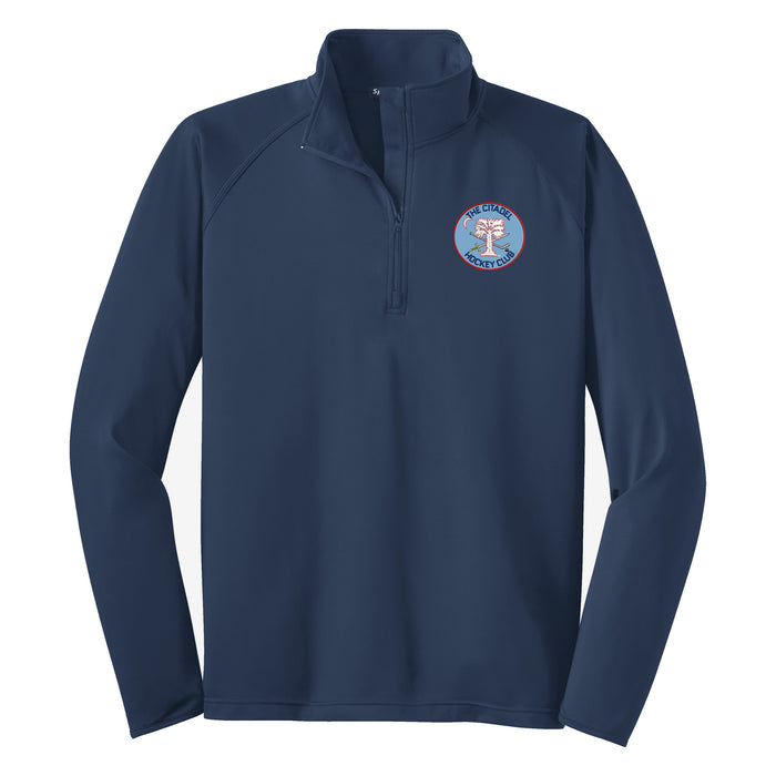 The Citadel, Club Sports - Hockey, Sport-Tek® Sport-Wick® Stretch 1/4-Zip Pullover - Navy