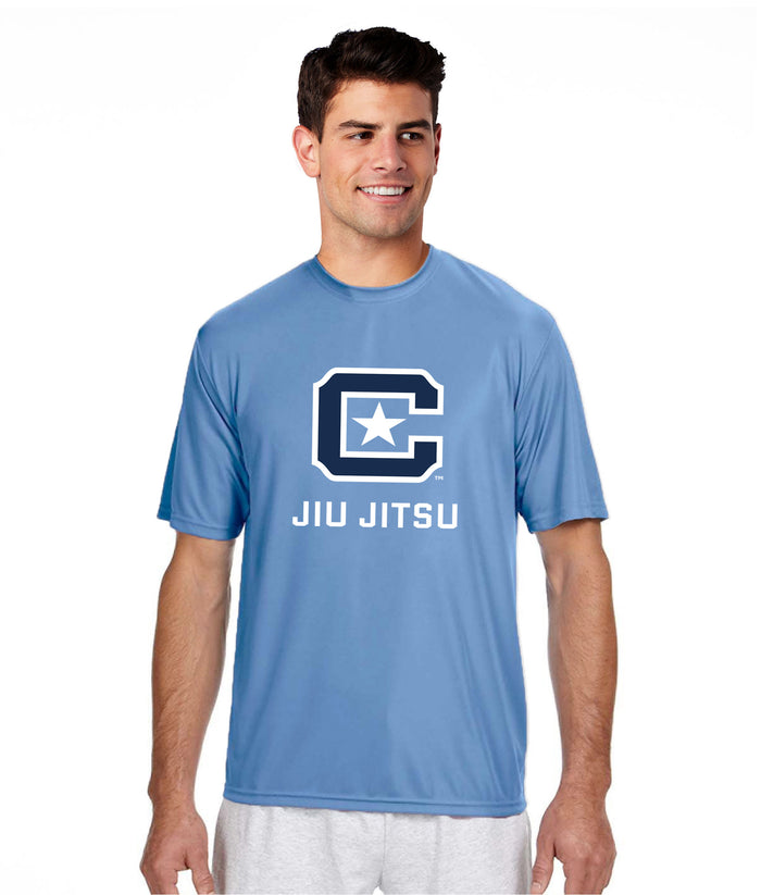 The Citadel, Club Sports - Jiu Jitsu,  Performance Short Sleeves T-Shirt - Carolina Blue