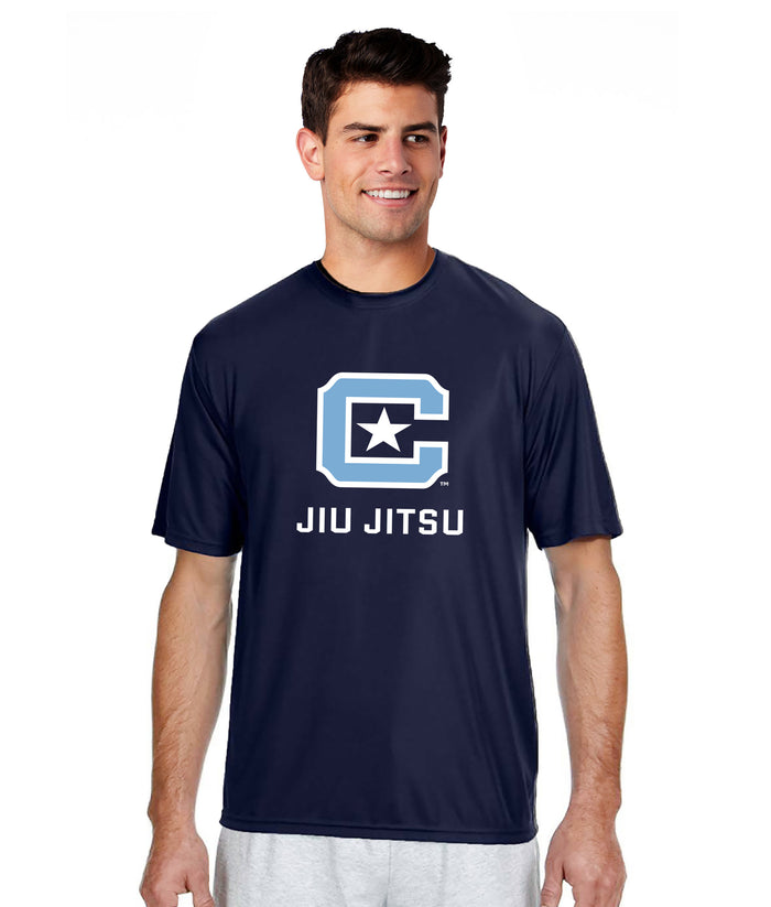 The Citadel, Club Sports - Jiu Jitsu,  Performance Short Sleeves T-Shirt - Navy
