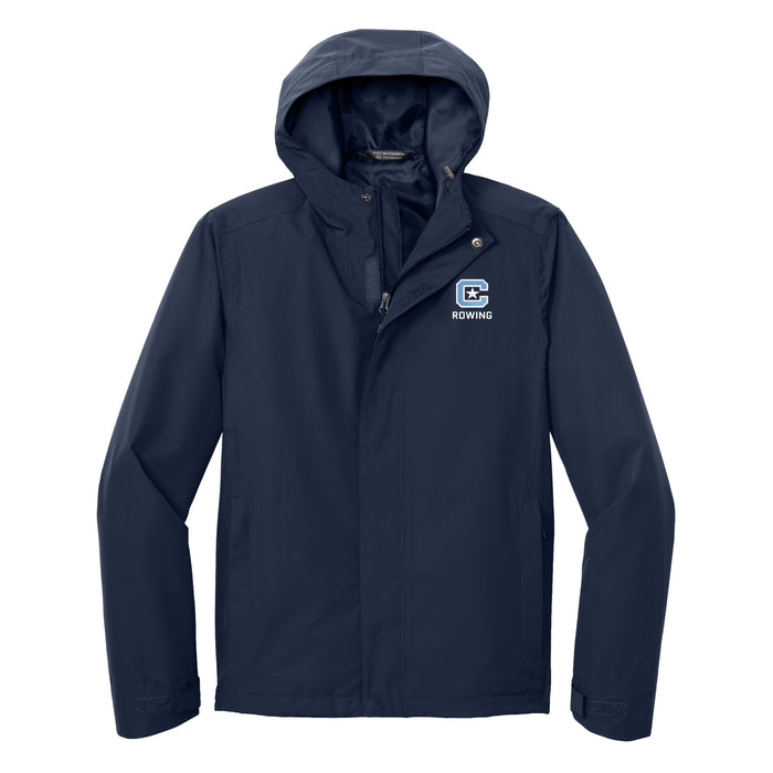 The Citadel, Club Sports - Rowing, Men Port Authority® C-FREE® Rain Jacket- Navy