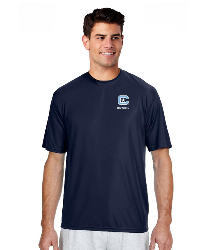 The Citadel, Club Sports - Rowing,  Performance Short Sleeve T-Shirt_Navy