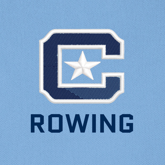 The Citadel, Club Sports - Rowing, Caroline Blue, UV Micro-Mesh Polo