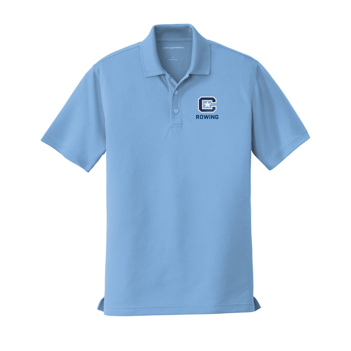 The Citadel, Club Sports - Rowing, Caroline Blue, UV Micro-Mesh Polo