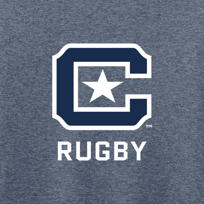 The Citadel, Club Sports - Rugby, District ® Women’s Perfect Tri ® Racerback Tank -  Navy