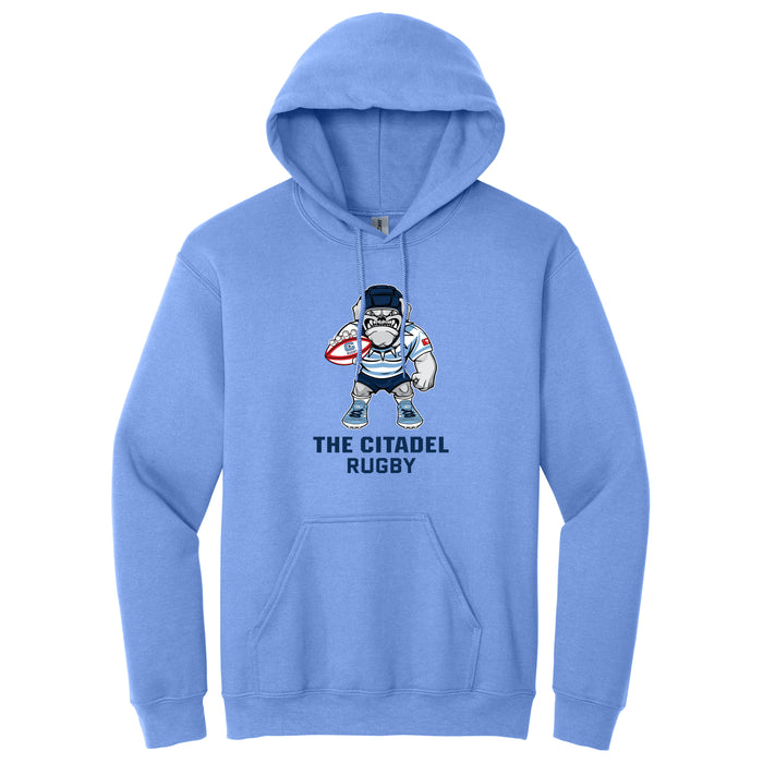 The Citadel, Club Sports, Spike Rugby, Heavy Blend™ Hooded Sweatshirt - Carolina Blue