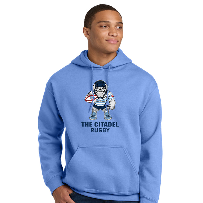 The Citadel, Club Sports, Spike Rugby, Heavy Blend™ Hooded Sweatshirt - Carolina Blue