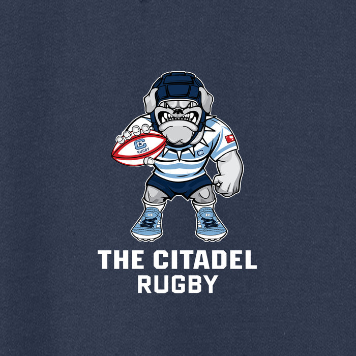 The Citadel, Club Sports, Spike Rugby, Heavy Blend™ Hooded Sweatshirt - Navy