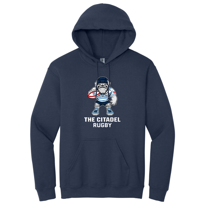 The Citadel, Club Sports, Spike Rugby, Heavy Blend™ Hooded Sweatshirt - Navy