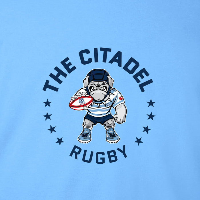 The Citadel, Club Sports, Spike Rugby, Under Armour Men's Team Tech T-Shirt - Carolina Blue