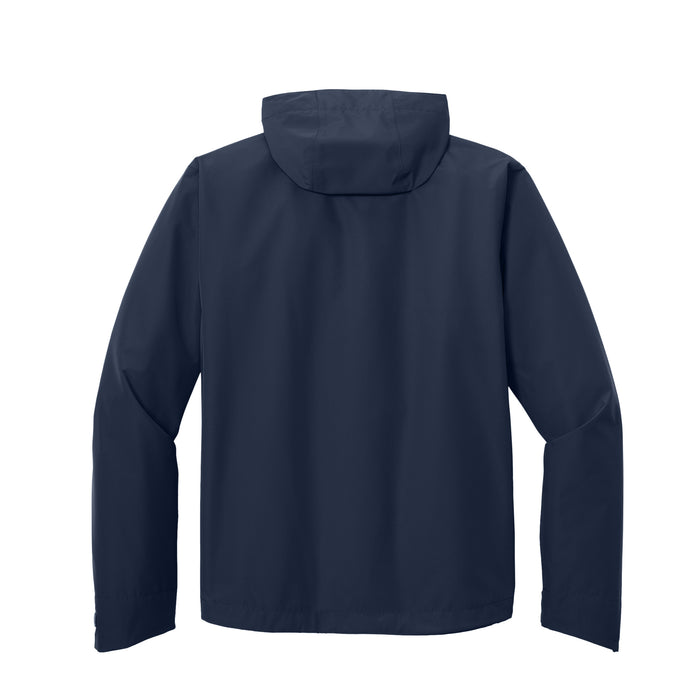 The Citadel, Customizable (Your Year) Ring Bezel Design, Port Authority® C-FREE® Rain Jacket- Navy - Back