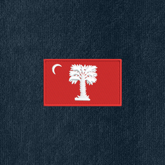 The Citadel, Flag BRP, Port Authority® Grommeted Tri-Fold Golf Towel - Navy