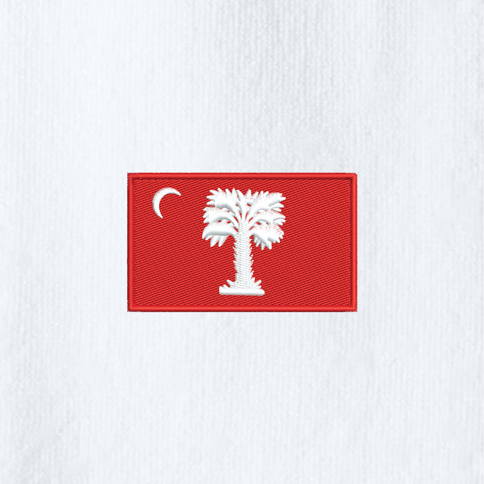 The Citadel, Flag BRP, Port Authority® Grommeted Tri-Fold Golf Towel - White